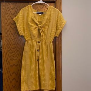 Francesca’s yellow dress